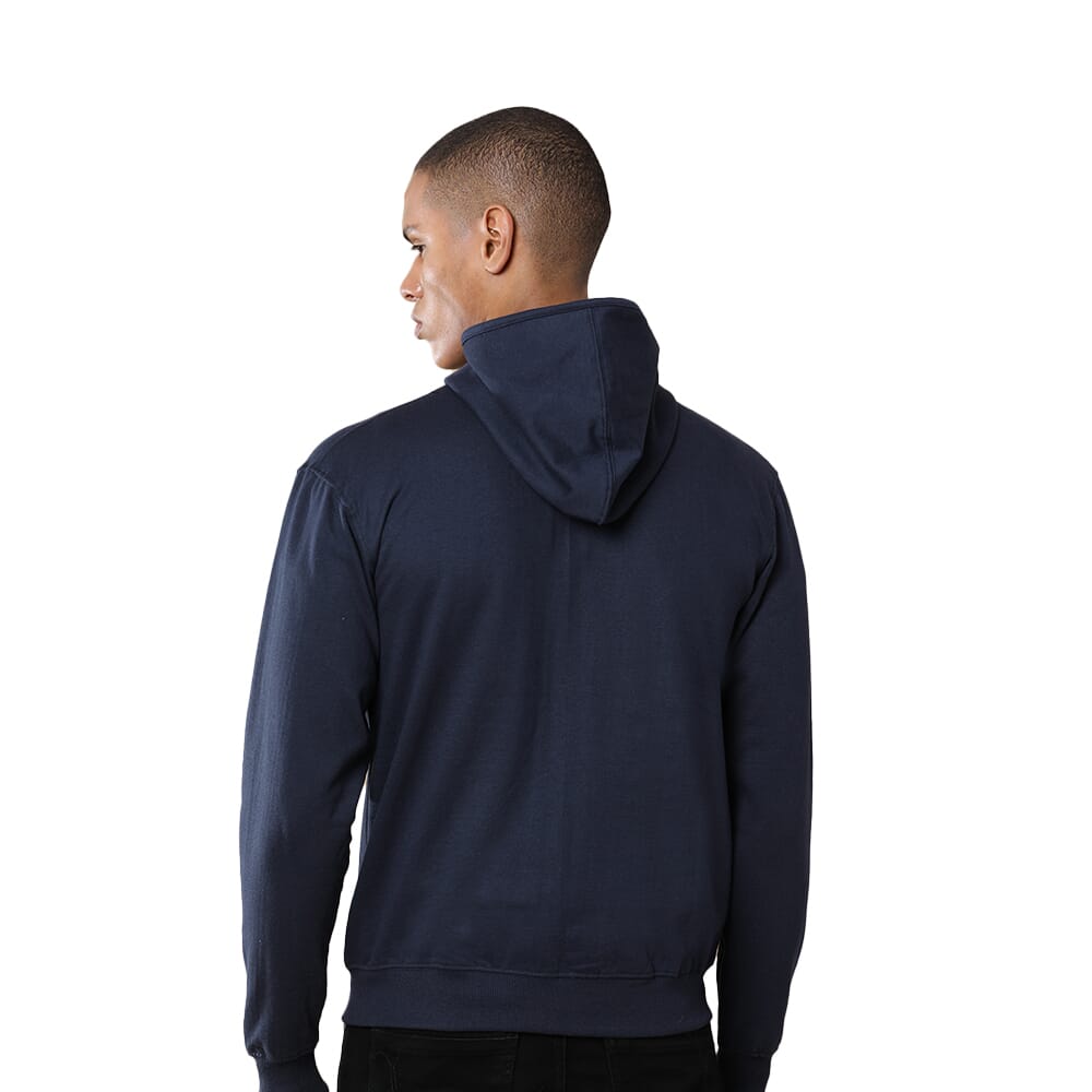 Greys&Blues Rocky Hoodie with Zip- Navy Blue  